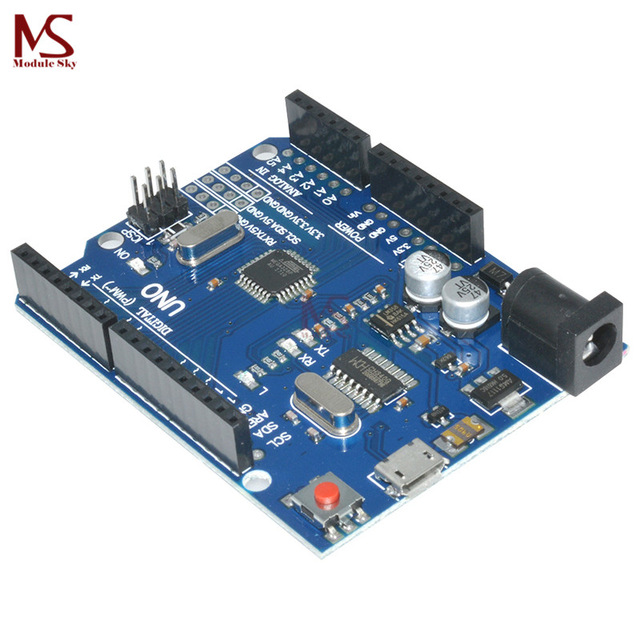 Arduino UNO R3 на МК MEGA328P CH340G MicroUSB